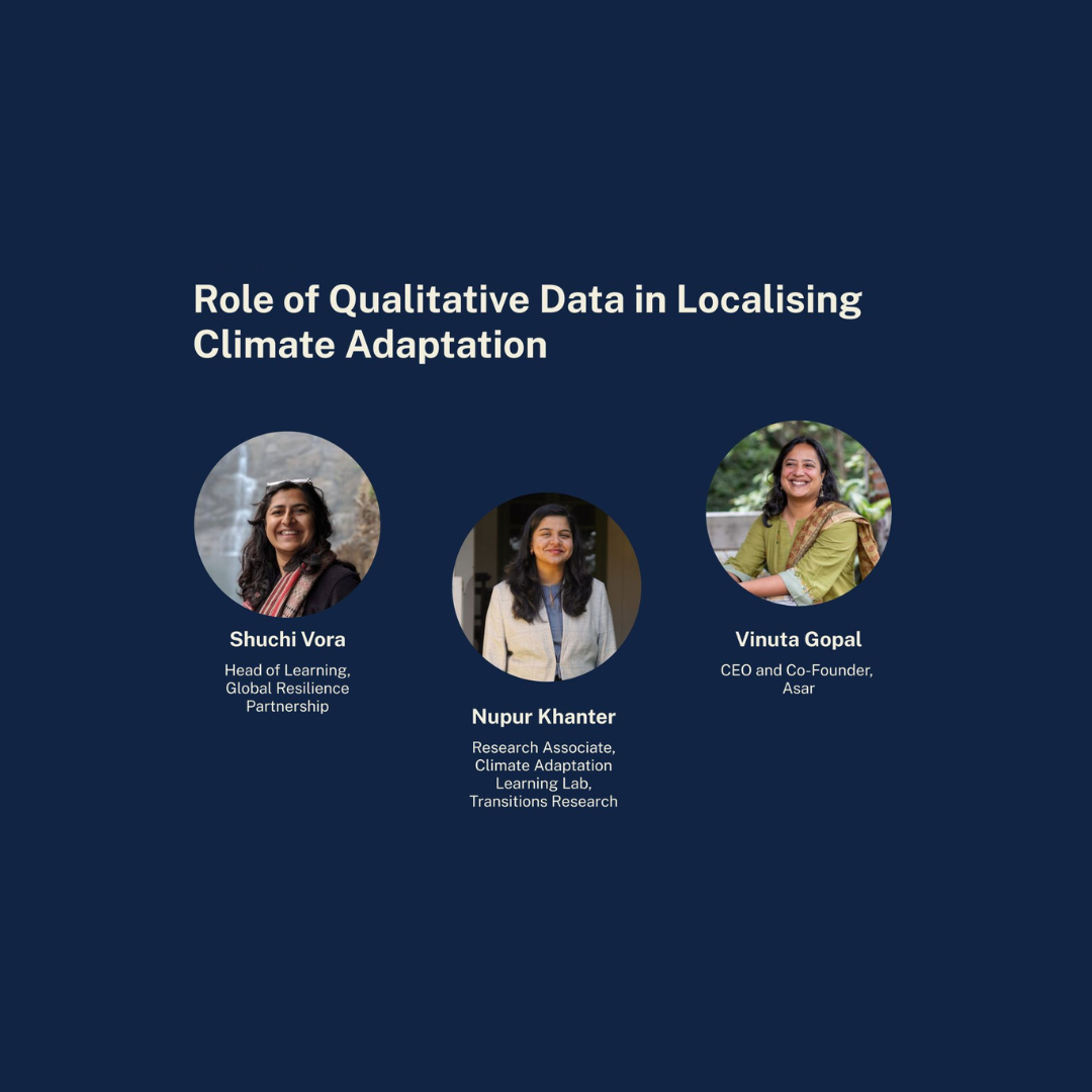 The Role of Qualitative Data in Localized Climate Adaptation (27 Feb | Online) [CLOSED]